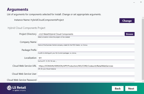 Step 3 - Run the HCS Installer on the Hybrid Component Server