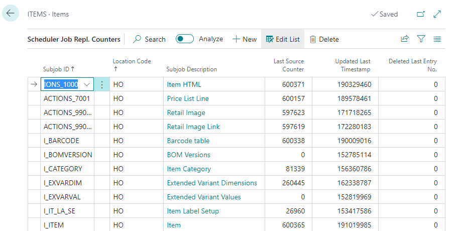 Change Tracking